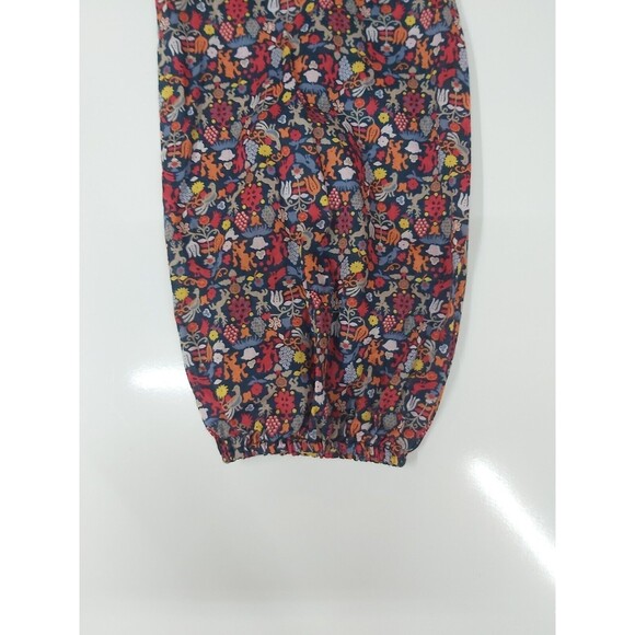 Lucky Brand Wild Life Print Long Sleeve V Neck Shirt Size Small - Picture 6 of 13